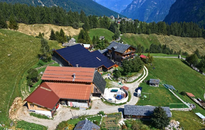 Ferienwohnung Biobergbauernhof Munt la Reita in Cimalmotto