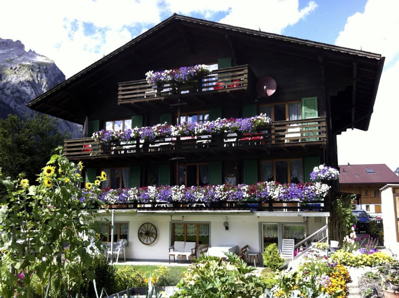 Ferienwohnung Chalet Heimelig Dachwohnung in Kandersteg