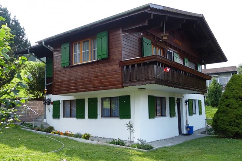 Ferienwohnung Chalet Schwalbe oben in Flumserberg-Bergheim