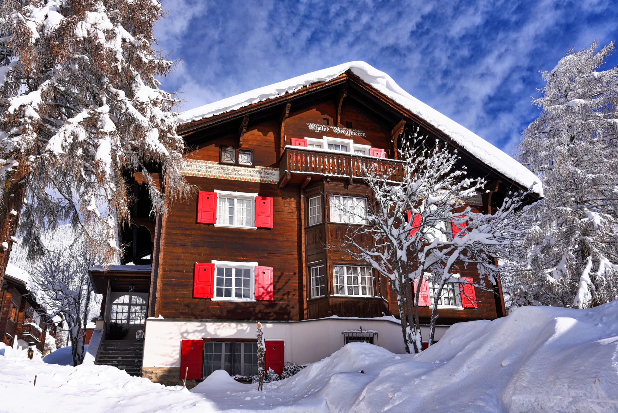 Ferienwohnung Chalet Bergfrieden in Klosters