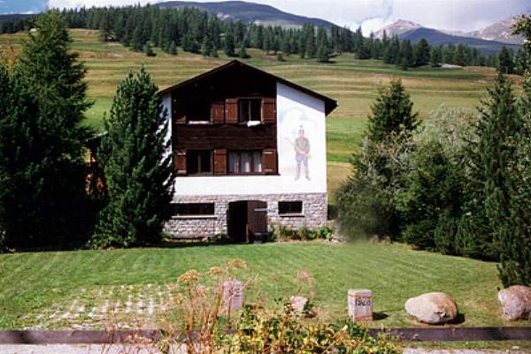 Ferienhaus in Graubünden Madulain Hauptbild
